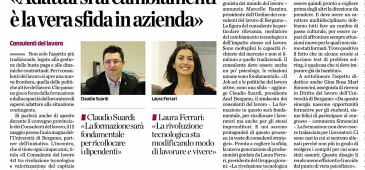ADATTARSI AI CAMBIAMENTI E’ LA VERA SFIDA IN AZIENDA